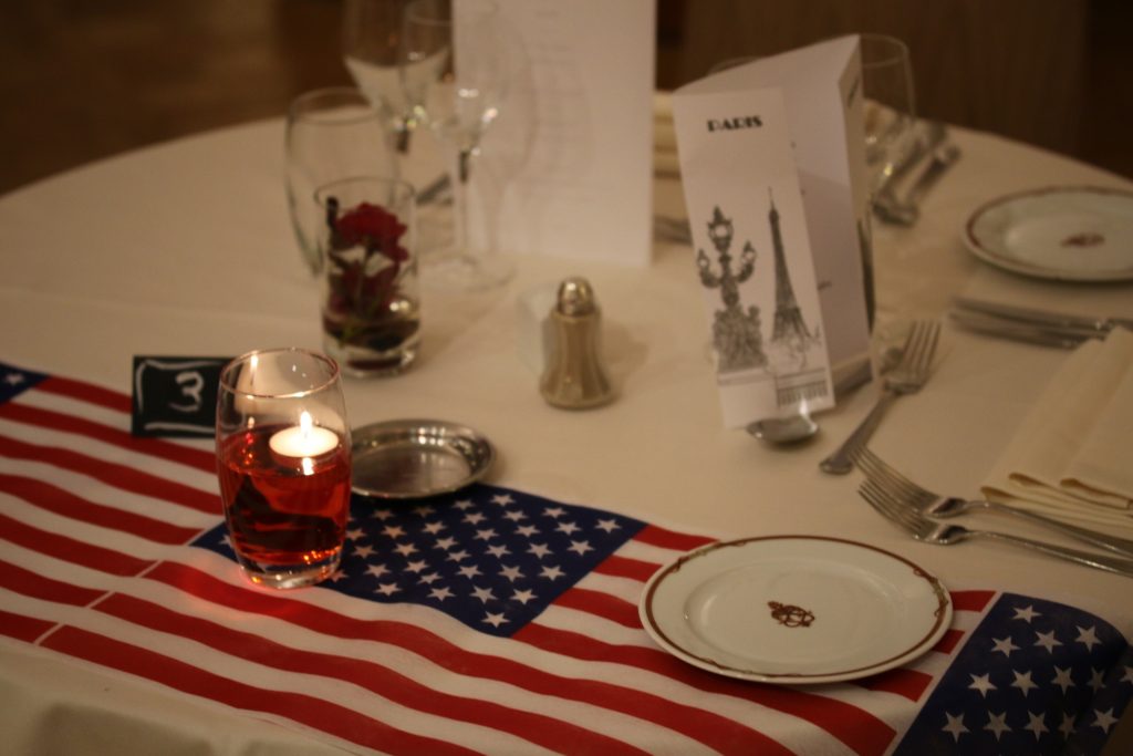 Soirée Chicago du 23 novembre 2016 au lycée Jean Drouant - Présentation de la table