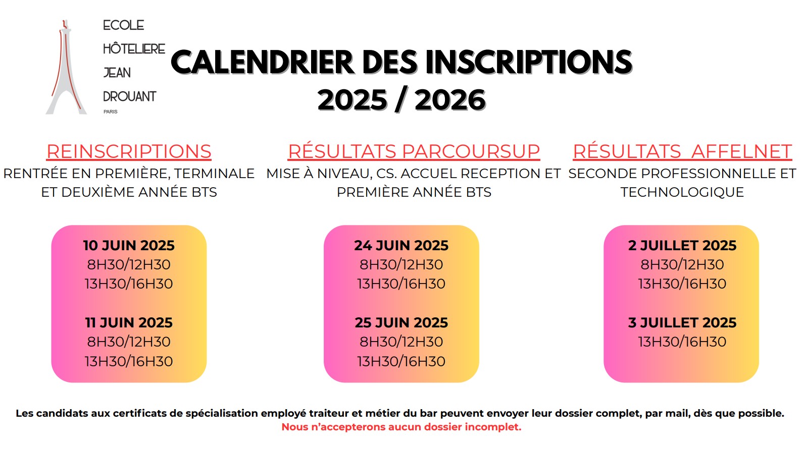 Inscriptions